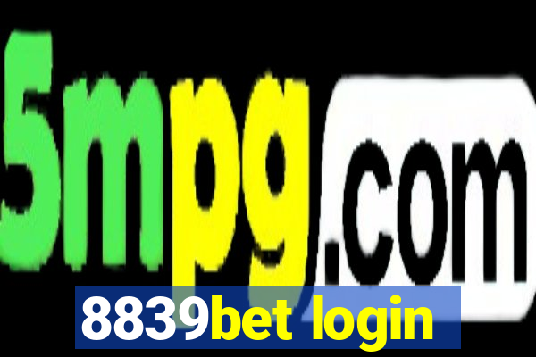 8839bet login